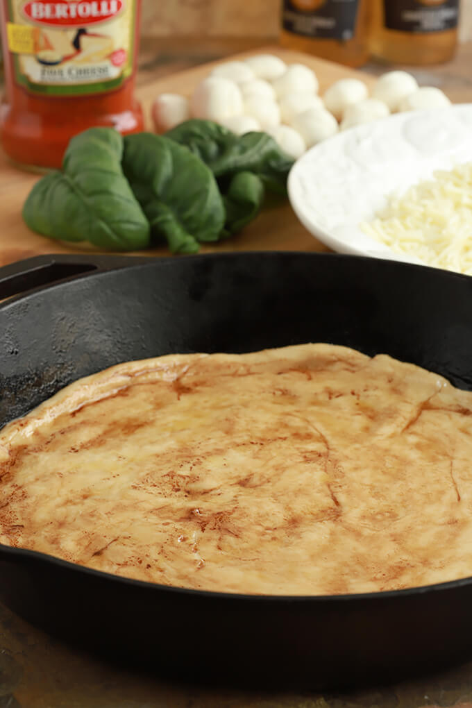 15 Minute Beer Pizza Dough 15 Minute Beer Pizza Dough Formed in a Cast Iron Skillet
