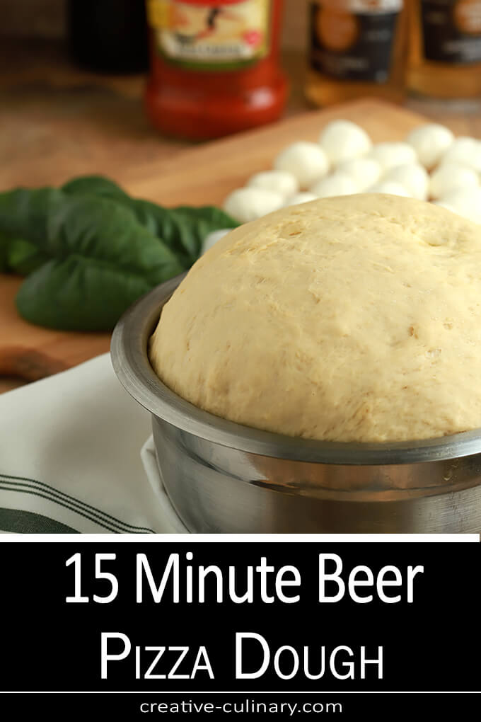 15 Minute Beer Pizza Dough PIN