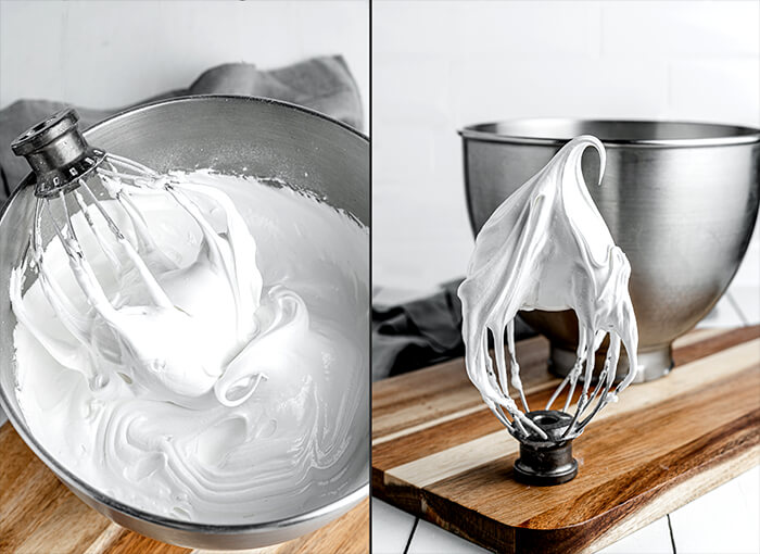 Whipped Meringue for Pavlovas