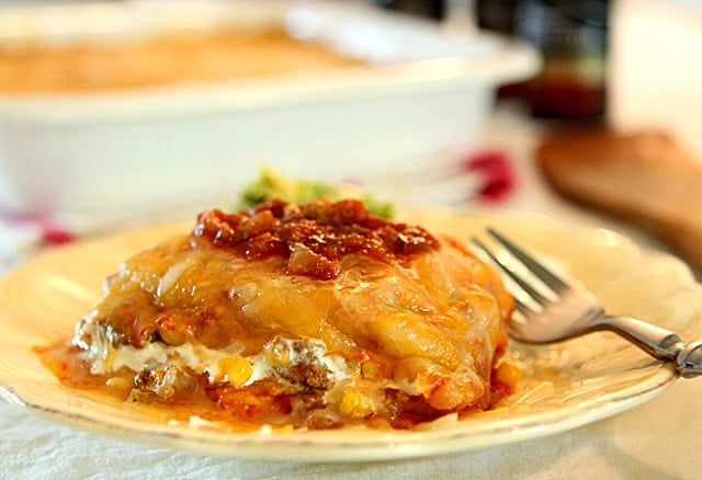 The Best Homemade Enchilada Casserole