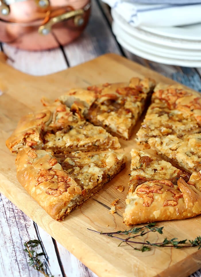 French Onion Gallette