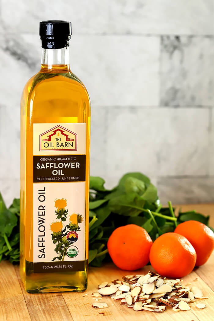 Safflower Oil used for Mandarin Salad