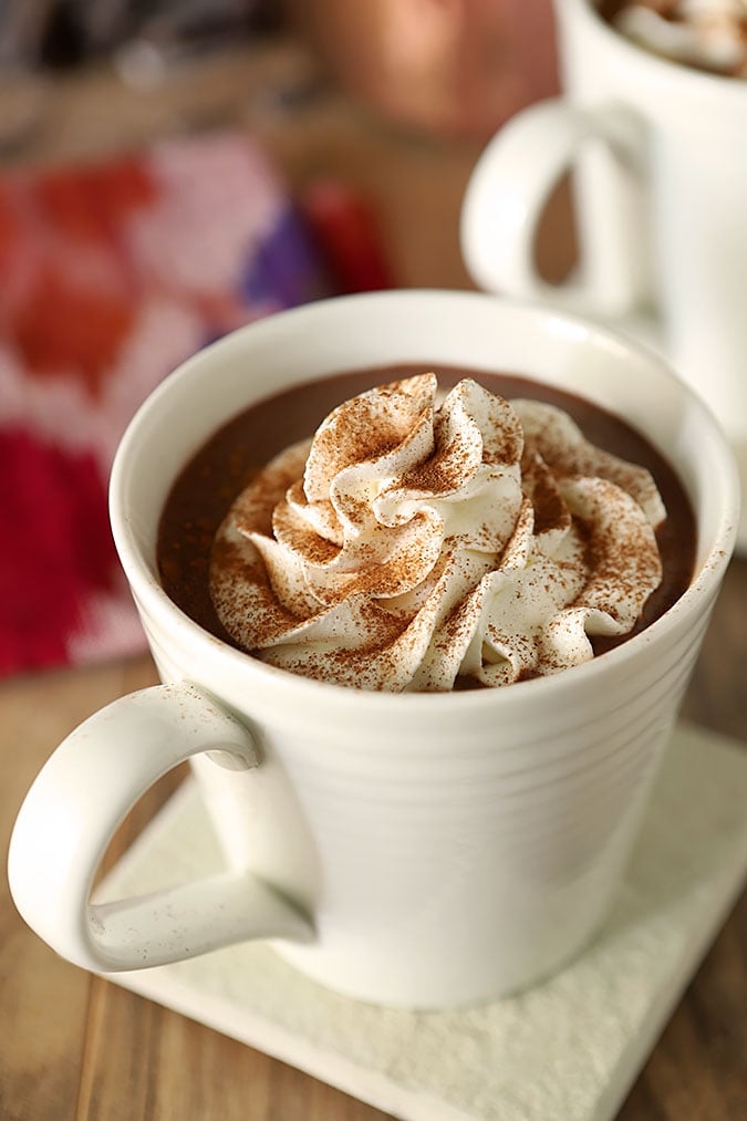 Mexican Hot Chocolate with Tequila and Cayenne Pepper