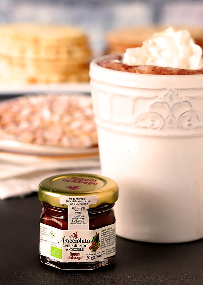 Noccoliata Hazelnut and Chocolate Used to Make Hot Chocolate