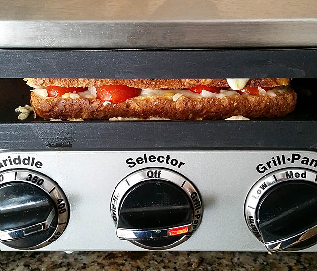 Panini Grilled Cheese from Creative-Culinary