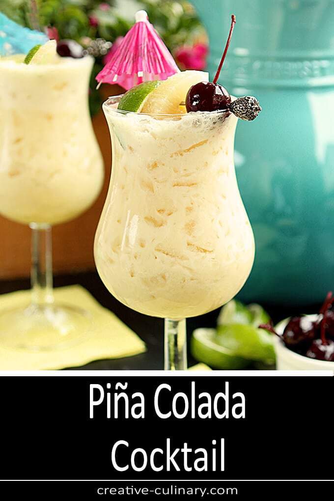 Pina Colada Cocktail PIN